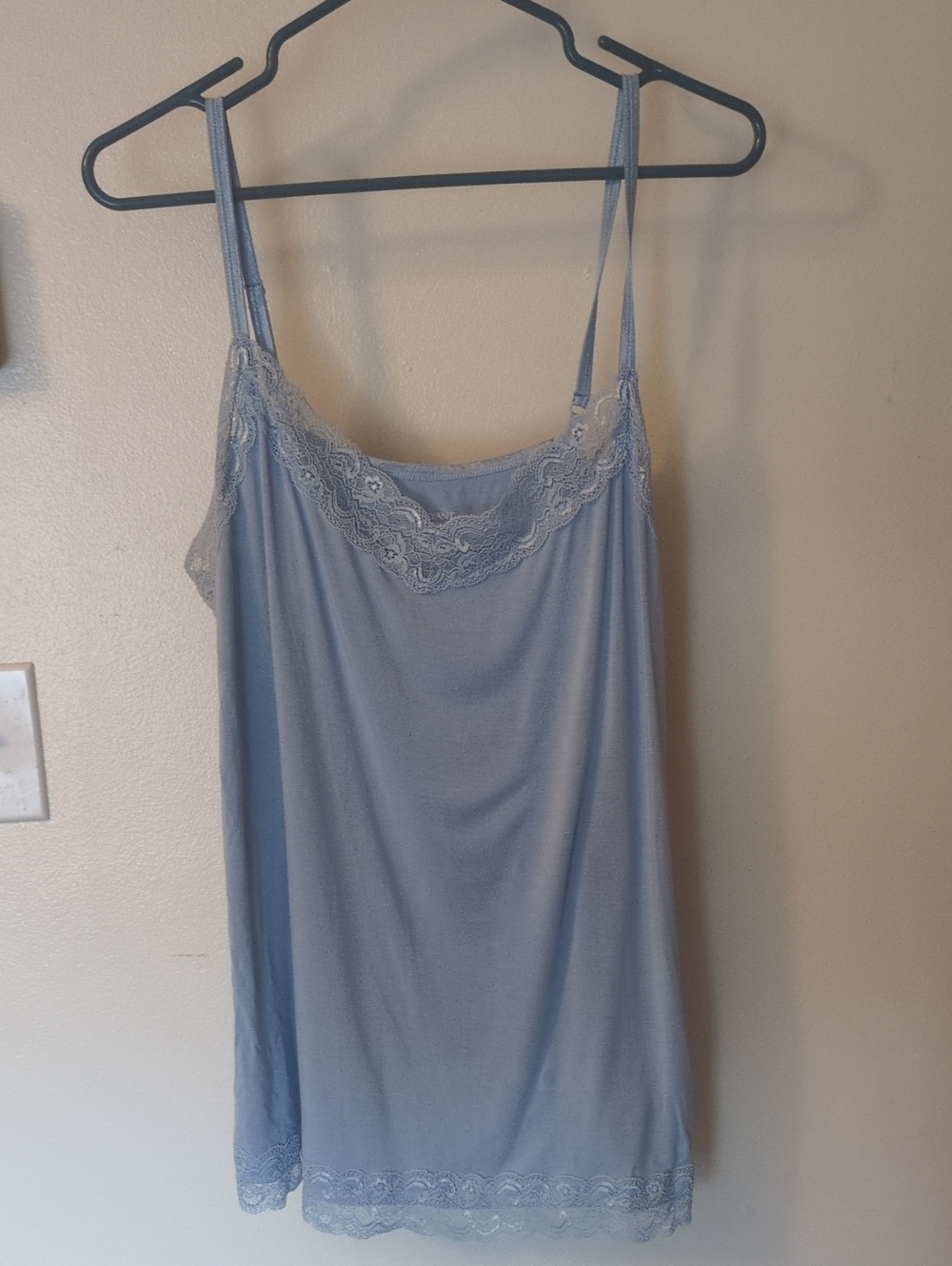 Lane Bryant Lace Cami In Light Blue